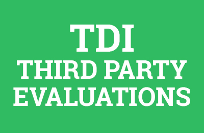 TDI Third Party Evaluations