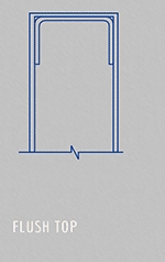 Omni door Flush Top