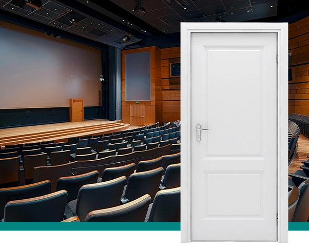 SOUND TRANSMISSION CONTROL<br />
Doors and Frames